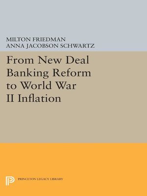 cover image of From New Deal Banking Reform to World War II Inflation